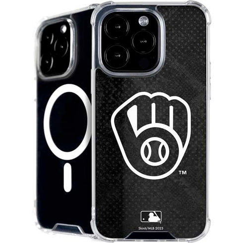 MLB Milwaukee Brewers Dark Wash iPhone 16 Pro MagSafe Case